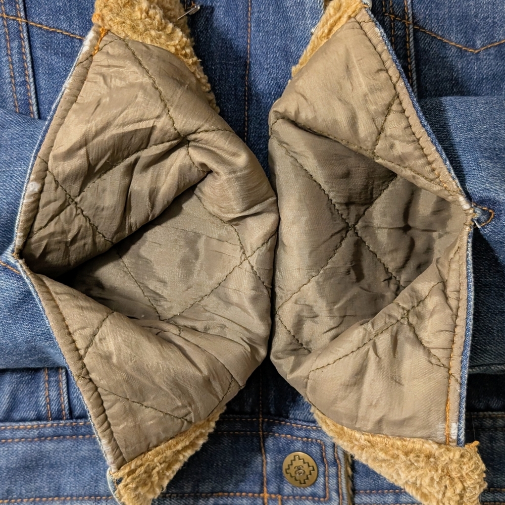 Stüssy Denim Jacket With Detachable Fur Collar - Picture 7 of 8